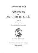 Comedias de Antonio de Solís