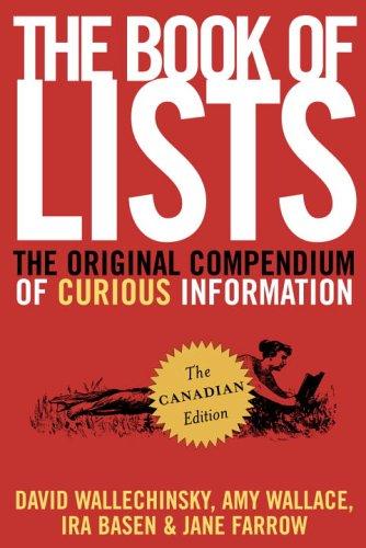 The book of lists