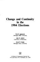 Change and continuity in the 1984 elections