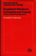 Anaphoric relations in English and French
