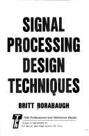 Signal Processing Design Techniques