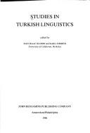 Studies in Turkish linguistics
