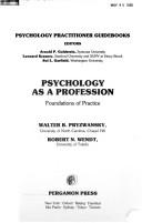 Psychology as a Profession
