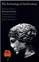 The Archeology of the Frivolous