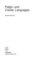 Pidgin and Creole languages