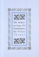 The Anthropology of Performance