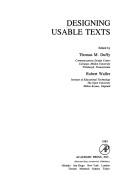 Designing Usable Texts