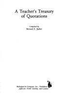 A Teacher's treasury of quotations