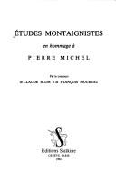 Etudes montaignistes en hommage à Pierre Michel