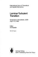 Laminar-Turbulent Transition