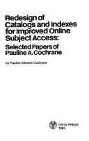Redesign of Catalogs and Indexes for Improved Online Subject Access
