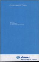 Microeconomic theory