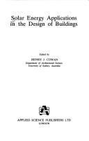 Solar Energy Applications in the Design of Buildings