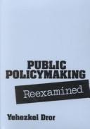 Public Policymaking Reexamined