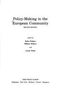 Policy-making in the European Community