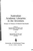 Australian Academic Libraries in the Seventies