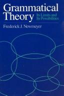 Grammatical theory, its limits and its possibilities