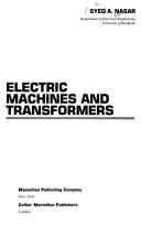 Electric Machines and Transformers