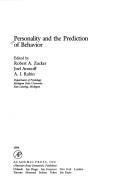 Personality and the prediction of behavior