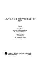 Learning and Comprehension of Text