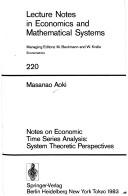 Notes oneconomic time series analysis