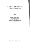 Cancer prevention in clinical medicine