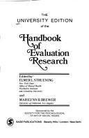 The University Edition of the Handbook of Evaluation Research