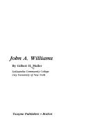 John A. Williams
