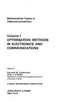 Optimisation Methods in Electronics and Communications