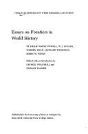 Essays on Frontiers in World History
