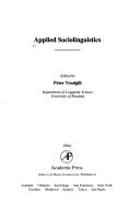 Applied Sociolinguistics