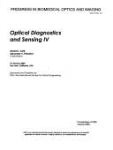 Optical diagnostics and sensing IV