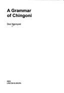 A grammar of Chingoni