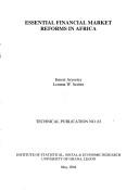 Essential financial market reforms in Africa