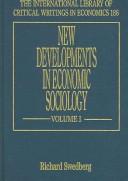 New developments in economic sociology