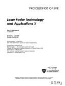 Laser radar technology and applications X