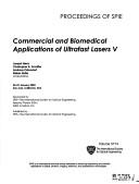 Commercial and Biomedical Applications of Ultrafast Lasers V