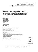 Advanced Organic and Inorganic Optical Materials