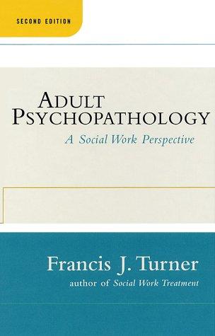 Adult Psychopathology
