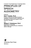Principles of speech audiometry