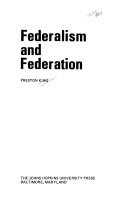 Federalism and federation