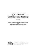 Sociology, contemporary readings