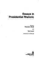 Essays in Presidential Rhetoric