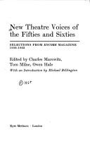 New Theatre Voices of the Fifties and Sixties: Selections from Encore Magazine 1956-1963