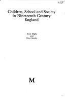 Children, School and Society in Nineteenth Century England