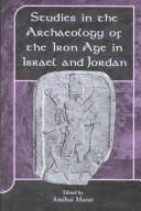 Studies in the archaeology of the Iron Age in Israel and Jordan