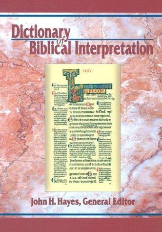 Dictionary of biblical interpretation