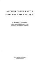 Ancient Greek battle speeches and a palfrey