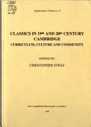 Classics in 19th and 20th century Cambridge