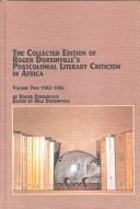 The Collected Edition of Roger Dorsinville's Postcolonial Literary Criticism in Africa